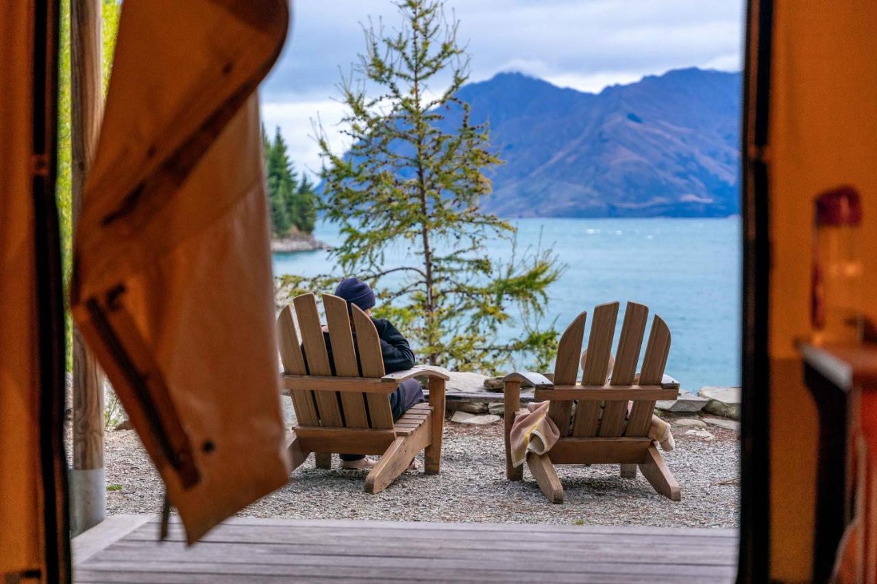 The Camp - Lago Hawea Exterior foto