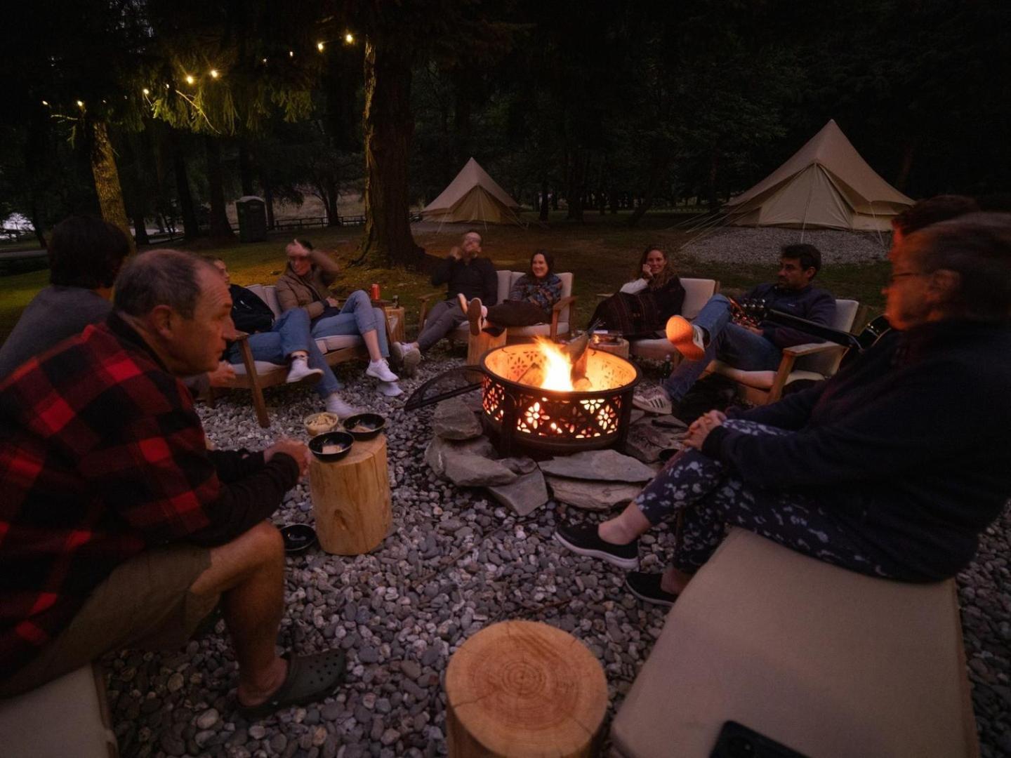 The Camp - Lago Hawea Exterior foto